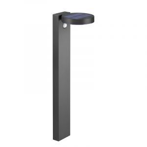 Anthracite solar outdoor floor lamp modern, Sunny, 4,5W, 3000K LED, IP44