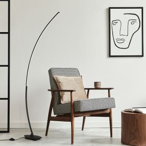 arc floor lamp , Vessla, 11W, 3000K LED, with switch