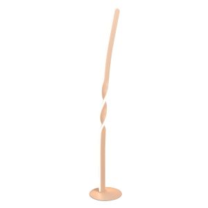 Brown floor lamp design, Quirinus, 19W, 4000K LED, with switch