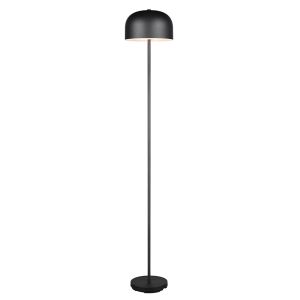 Black rechargeable floor lamp modern, Dustin, 2,5W, 3000K LED, 3-step dimmable