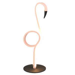 Pink table lamp design, Puk, 6W, 3000K LED, with switch