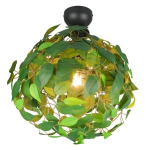 Green flush ceiling light design, Urwa
