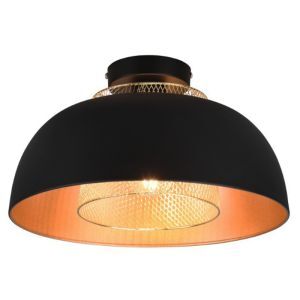 Black ceiling light industrial, Sylvano