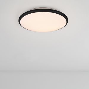 Black flush ceiling light modern, Celine, 20,5W, 3000K LED