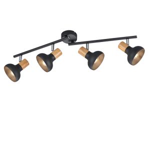 Black ceiling spotlight modern, Toos
