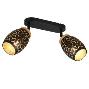 Black ceiling spotlight modern, Delana