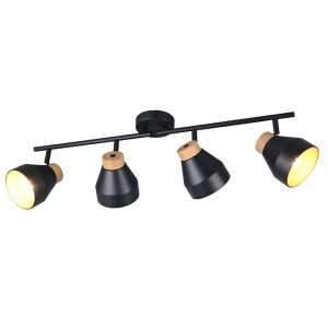 Black ceiling spotlight modern, Riette