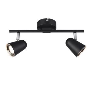 Black ceiling spotlight modern, Taj, 3W, 3000K LED