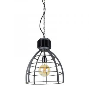 Industrial pendant light black, Redstar