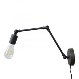 Industrial wall light black, Orloni