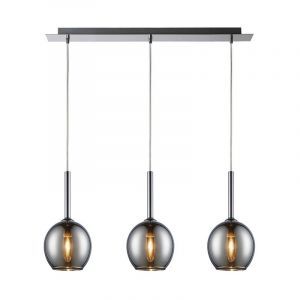 Design pendant light chrome, Gwendolynn