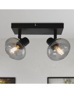 Design ceiling spotlight black, Skip