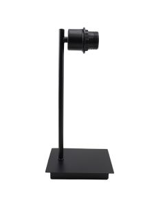 Aluminium table lamp without shade black, Rika