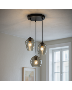 Design pendant light grey, Lazaro