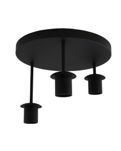 Glass ceiling cap black, Rika