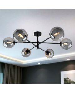 Design ceiling light grey, Remo