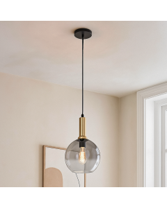 Design pendant light grey, Emerson