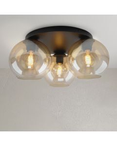 Design ceiling light amber, Emerson