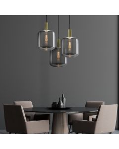 Modern pendant light grey, Keanu