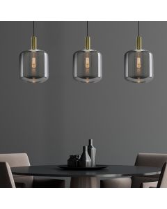 Modern pendant light grey, Keanu