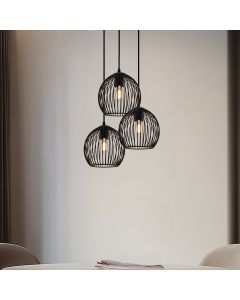 Industrial pendant light black, Wiro