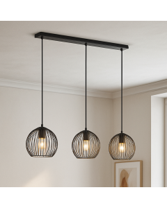 Industrial pendant light black, Wiro