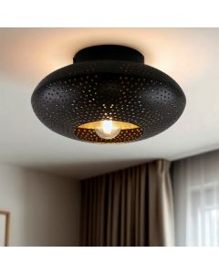 Oriental ceiling light black, Hila