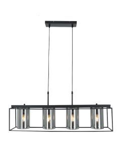 Modern pendant light black, Jessa