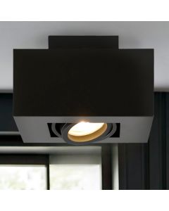 Modern surface mounted downlight black, Akira