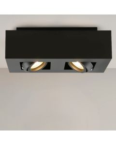 Modern surface mounted downlight black, Akira