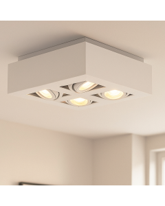 Modern surface mounted downlight white, Akira