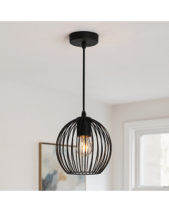 Industrial pendant light black, Wiro