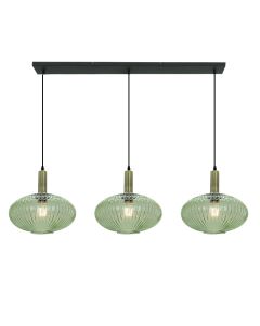 Retro pendant light green, Charlois