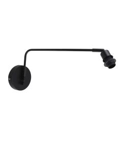 Aluminium wall light without shade black, Rika