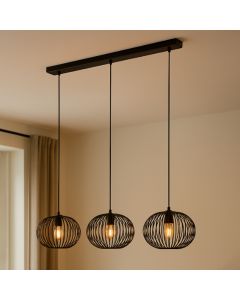 Industrial pendant light black, Lieve