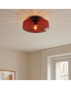 Design ceiling light red, Sevda