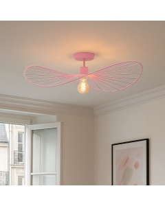 Modern ceiling light pink, Jolinda