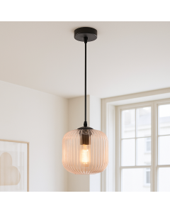 Design pendant light pink, Charlois