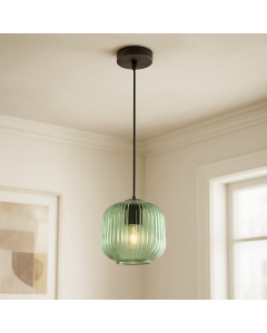 Design pendant light green, Charlois