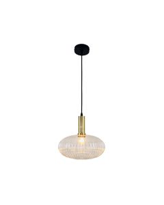 Retro pendant light transparent, Charlois
