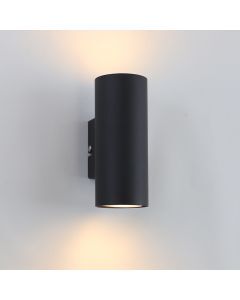 Modern up down wall light black, Elena