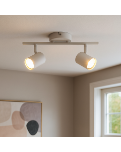 Modern ceiling spotlight white, Elena
