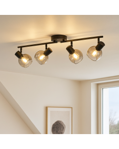 Design ceiling spotlight grey, Ayleen