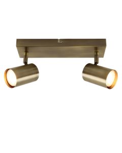 Modern ceiling spotlight bronze, Elena