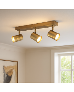 Modern ceiling spotlight bronze, Elena