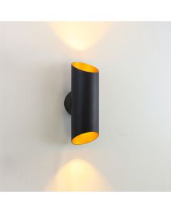 Modern wall light black, Violet