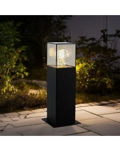 Modern outdoor light black, Sanel, IP44