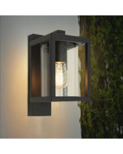Modern outdoor light black, Amalie, IP54
