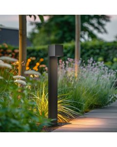 Modern outdoor light anthracite, Corella, IP54