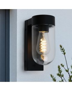 Aluminium outdoor light black, Bella, IP44